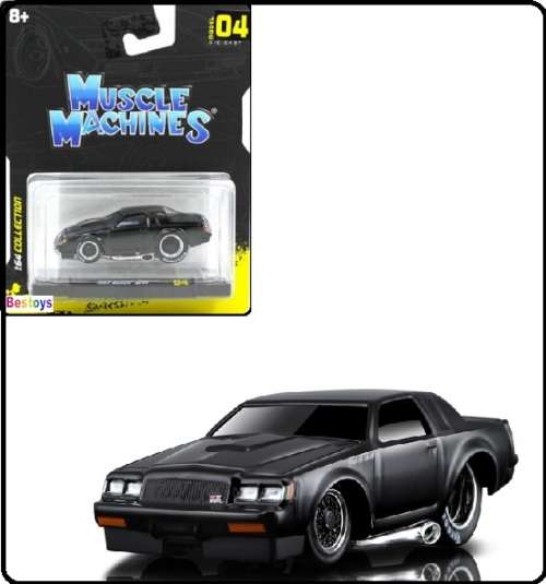 Maisto Muscle Machines Diecast Model Car Buick GNX 1987 1/64 scale new