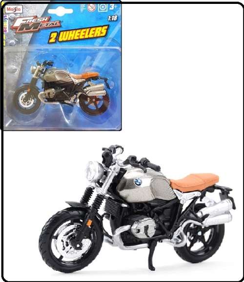 Maisto Diecast Bike Motorcycle BMW R NineT R Nine T 1/18 scale