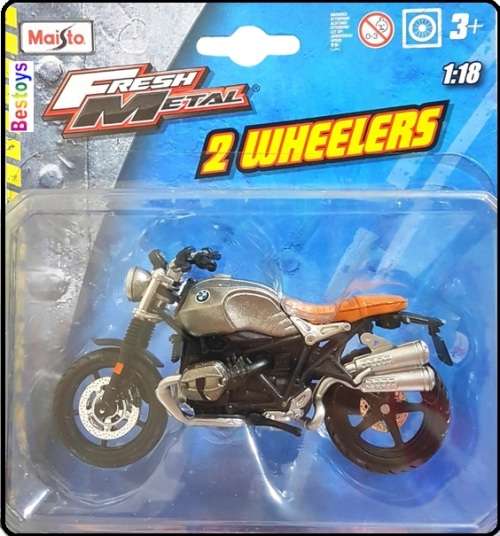 Maisto Diecast Bike Motorcycle BMW R NineT R Nine T 1/18 scale