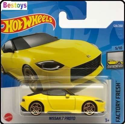 Hotwheels Hot Wheels Diecast Model Car 2022 124/250  Nissan Z Proto Factory Fresh 1/64 scale