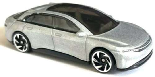 Hotwheels Hot Wheels Diecast Model Car 2022 147 / 250  Lucid Air Green Speed 1/64 scale new in pack