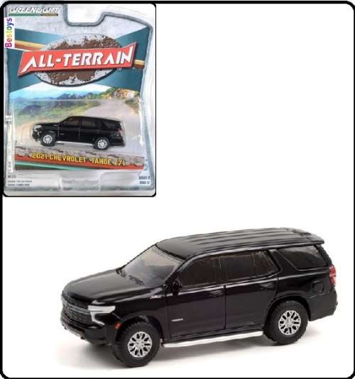 Greenlight Diecast Model Car All Terrain Chevy Chevrolet Tahoe Z 71 Z71 2021 Offroad 1/64 scale new