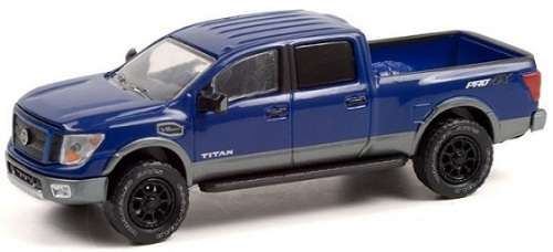Greenlight All Terrain Nissan Titan XD Pro 4x4 Pickup 2018 Offroad 1/64 scale