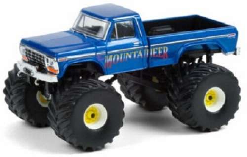 Greenlight Kings of Crunch Monster Truck Ford F 250 F250 1979 "Mountaineer" West Virginia 1/64 scale
