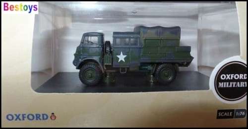 Oxford Diecast Model QLB003 Bedford QLB Light AA Reg. 12 Corps Germany 1945 Military 1/76 OO railway