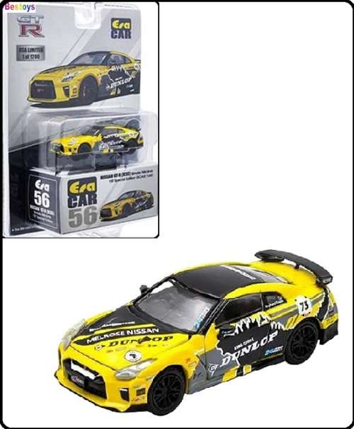 ERA Diecast Model Car No 56 Nissan GT R GTR R35 Simola Hillclimb South Africa No 73 Roets 1/64 scale