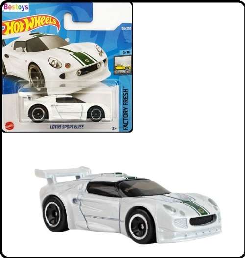 Hotwheels Hot Wheels Diecast Model Car 2022 136 / 250  Lotus Sport Elise 1/64 scale new in pack