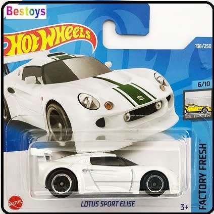 Hotwheels Hot Wheels Diecast Model Car 2022 136 / 250  Lotus Sport Elise 1/64 scale new in pack