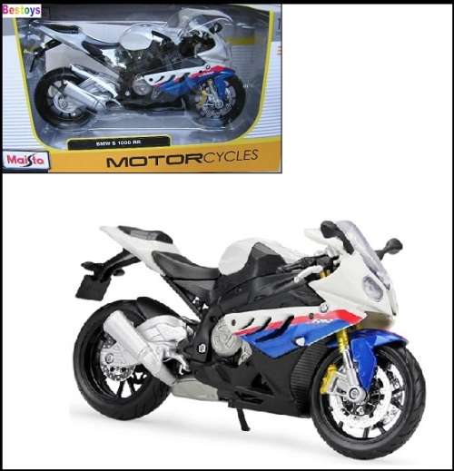 Maisto Diecast Bike Motorcycle BMW S 1000 RR S1000RR 1/12 scale new in pack