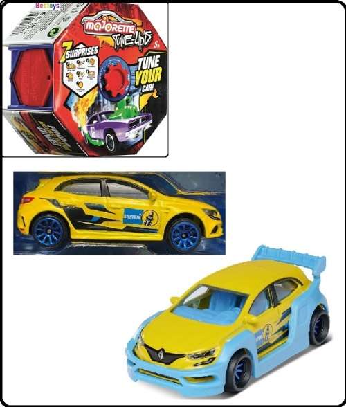 Majorette Diecast Model Car Tune Ups Renault Megane RS + body kit + decals new in pack