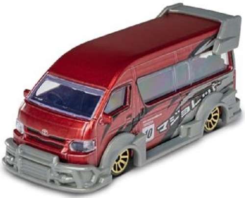 Majorette Diecast Model Car Tune Ups Toyota Hiace No 10 + body kit + decals 1/64 scale new in pack