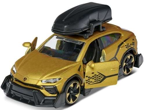 Majorette Diecast Model Car Tune Ups Lamborghini Urus + body kit + decals 1/64 scale new in pack
