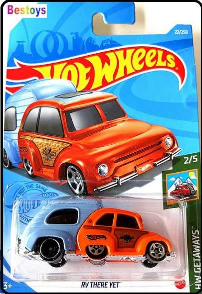 Hotwheels Hot Wheels Diecast Model Car 2021 22/ 50  RV There Yet Camper Getaways