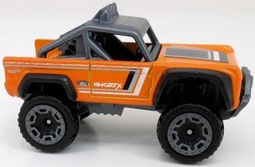 Hotwheels Hot Wheels Diecast Model Car 2021 163 / 250 Ford Custom Bronco Then & Now new in pack