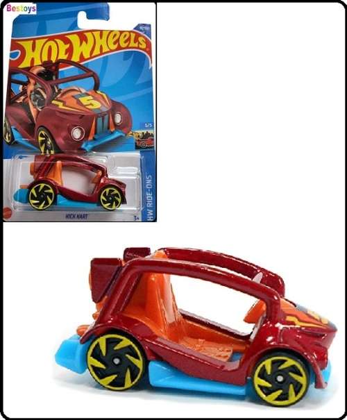 Hotwheels Hot Wheels Diecast Model Car 2022 90 / 250 Kick Cart Ride On new in pack