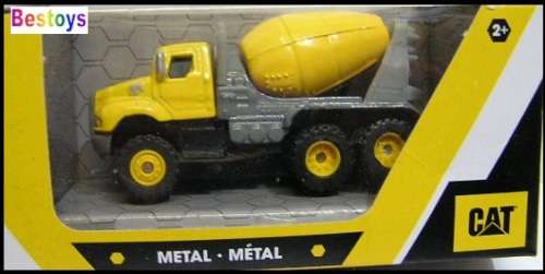 Construction Diecast Model Collection Caterpillar CAT Cement Mixer Truck +- 1/90 scale new