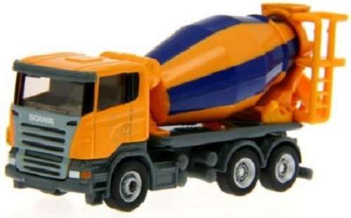 Siku 1896 Scania Cement Mixer Truck Construction 1/87 HO Railway scale