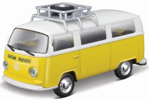 Maisto Weekenders VW Volkswagen Kombi Bus T 2 T2 + roofrack 1/43 scale
