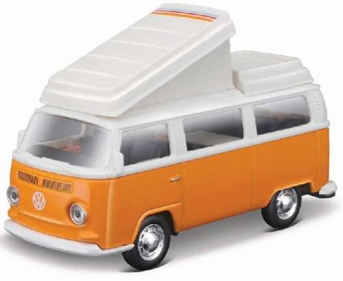 Maisto Diecast Model Car Weekenders VW Volkswagen Kombi Bus T 2 T2 Camper 1/43 scale