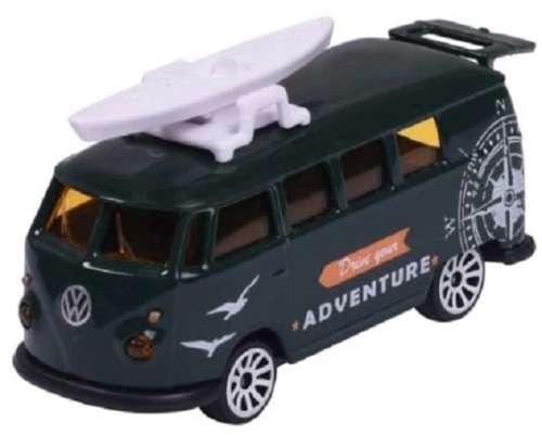 Majorette Diecast Model Car VW Volkswagen Kombi T 1 T1 Bus + Kayak 1/64 scale new in pack