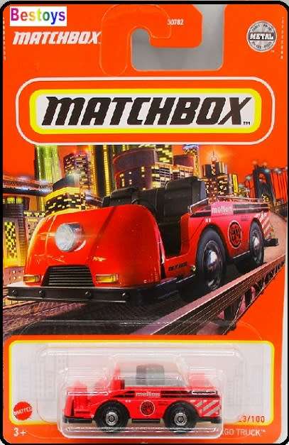 Matchbox Diecast Model Car 2021 23 / 100 MBX Mini Cargo Truck with cargo new in pack