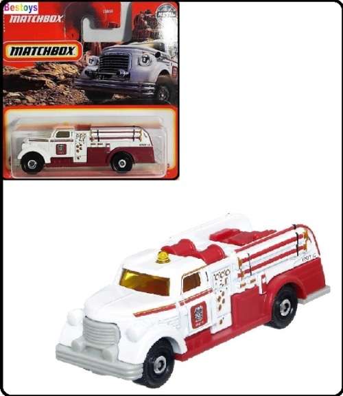 Matchbox Diecast Model Car 2022 46/100 MBX Fire Dasher Fire Engine Truck