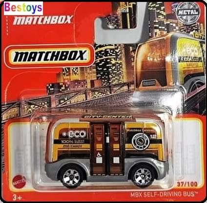 Matchbox Diecast Model Car 2022 37 / 100 Self Driving Bus new in pack
