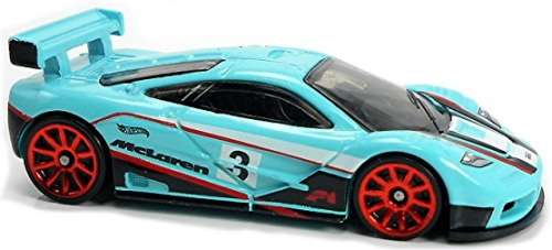 Hotwheels Hot Wheels Diecast Model Car 2022 57 / 250 McLaren F 1 F1 GTR No 3 Retro Racer 1/64 scale