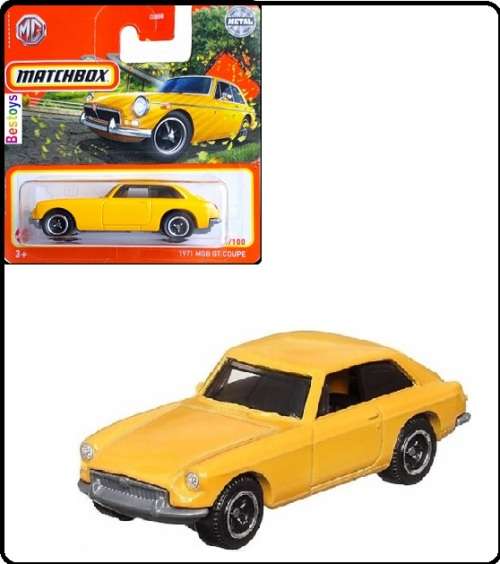 Matchbox 2022 73/100 MGB GT Coupe 1971 1/64 scale