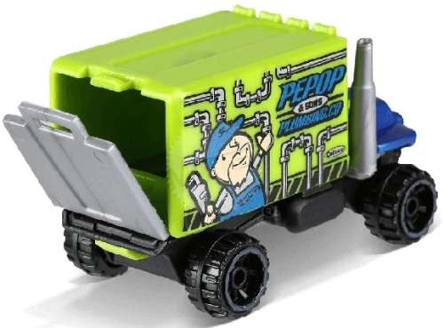 Hotwheels Hot Wheels Diecast Model Car 50th Anniv 2018 225 / 365 Baja Hauler Truck `PEPOP` Metro new