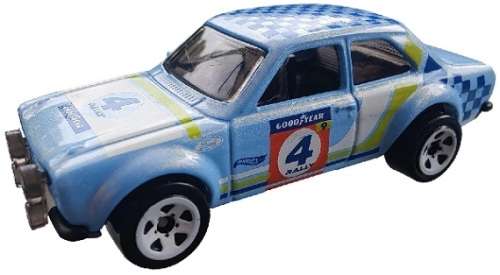 Hot Wheels 2022 244/250 Ford Escort RS 1600 RS1600 1970 No 4 Rally Champs