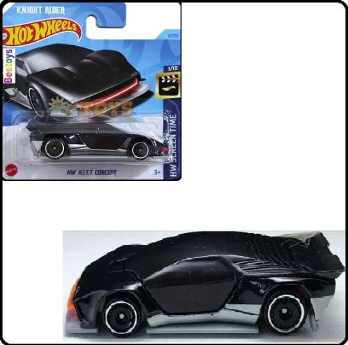 Hot Wheels Hotwheels 2022 6/250 Kitt Concept Knight Rider Screen Time TV 1/64 scale