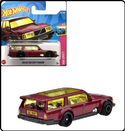 Hot Wheels 2022 232 / 250 Volvo 240 Drift Wagon
