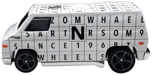 Hotwheels Hot Wheels Diecast Model Car 2023 16/250 1970`s Van 70`s Van Art Cars 1/64 scale new
