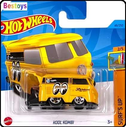 Hot Wheels 2023 49/250 VW Volkswagen Kool Kombi "Mooneyes" Surf`s Up