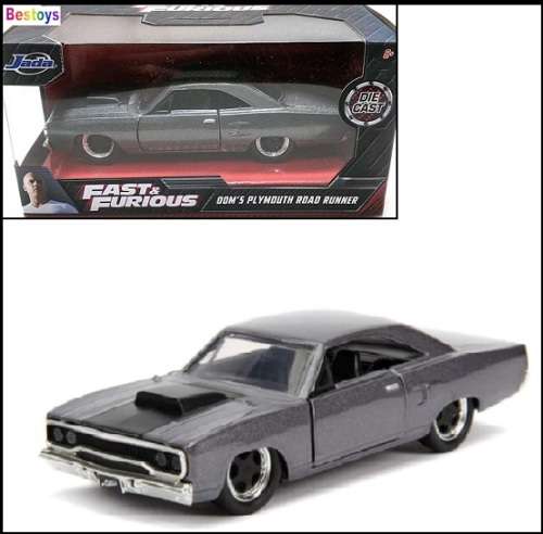 JADA Diecast Model Car Plymouth Road Runner Dom Fast & Furious Movie Film TV 1/32 scale