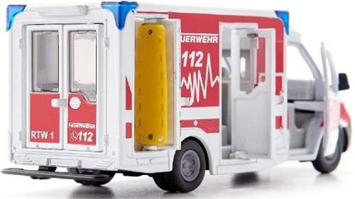 SIKU Diecast Model 2115 Mercedes Benz Sprinter Type C Ambulance + accessories 1/50 scale new in pack