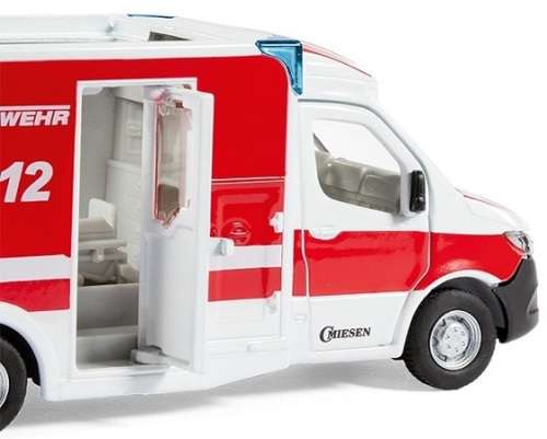 SIKU Diecast Model 2115 Mercedes Benz Sprinter Type C Ambulance + accessories 1/50 scale new in pack