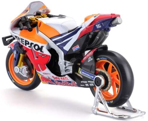 Maisto Motorcycle Bike Moto GP Honda RCV 213 2021 No 93 Marquez `Repsol` 1/18 scale