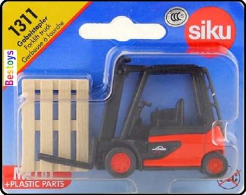 SIKU Diecast Model 1311 Linde Forklift Truck +- 1/55 scale new in pack