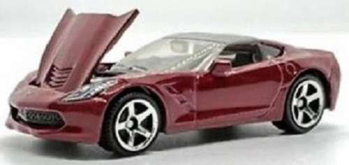 Matchbox Diecast Model Car Moving Parts Chevy Chevrolet Corvette Stingray 2016 1/64 scale