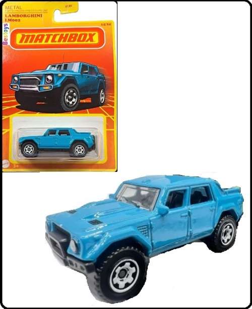 Matchbox Diecast Model Car Retro Series Lamborghini LM 002 LM002 4x4 new in pack