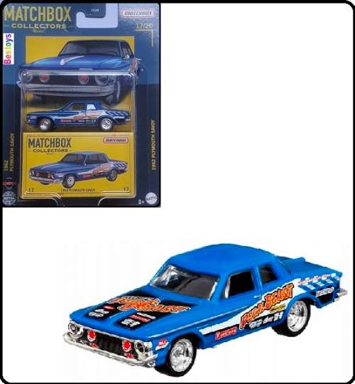 Matchbox Diecast Model Car 2022 Collectors Plymouth Savoy 1962 `Pedal Beast` 1/64 scale new