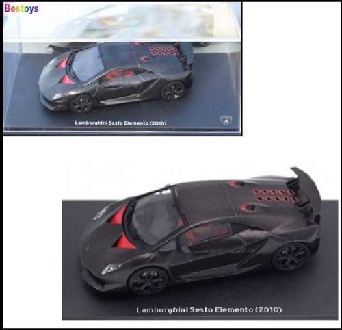 Supercars Diecast Model Car Collection Lamborghini Sesto Elemento 2010 1/43 scale