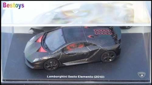 Supercars Diecast Model Car Collection Lamborghini Sesto Elemento 2010 1/43 scale