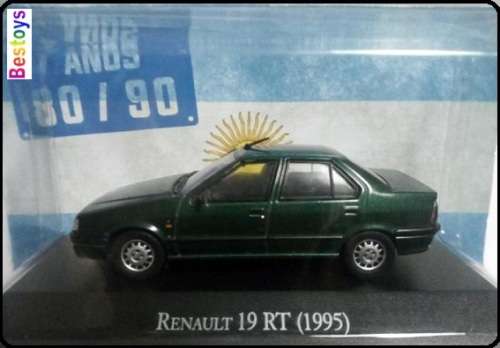 Argentina Diecast Model Car Collection Renault 19 RT 19RT 1995 1/43 scale new in pack