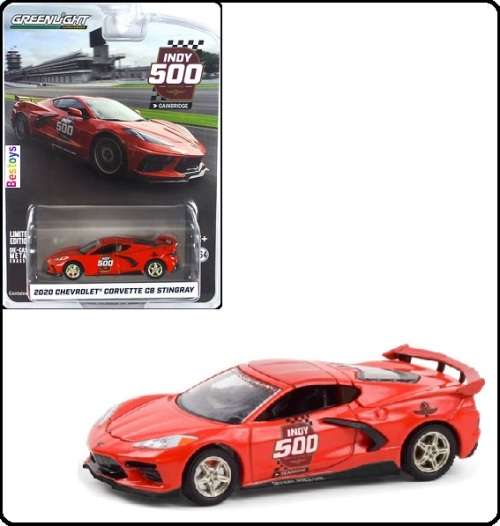 Greenlight Exclusive Chevy Chevrolet Corvette C 8 C8 Stingray 2020 Indy 500 Gainbridge