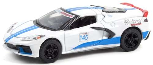 Greenlight Diecast Model Car Muscle Chevy Chevrolet Corvette C 8 C8 Stingray 2020 No 145 1/64 scale
