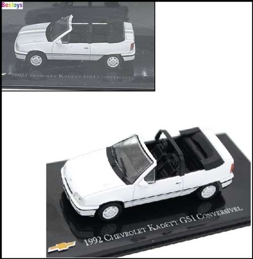 Chevy Diecast Model Car Collection Chevy Chevrolet Kadett GSI Convertible 1992 1/43 scale new in pac