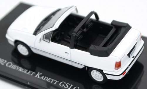 Chevy Diecast Model Car Collection Chevy Chevrolet Kadett GSI Convertible 1992 1/43 scale new in pac